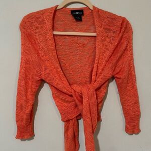 It’s Our Time Coral Knit Shoulder Shrug XL